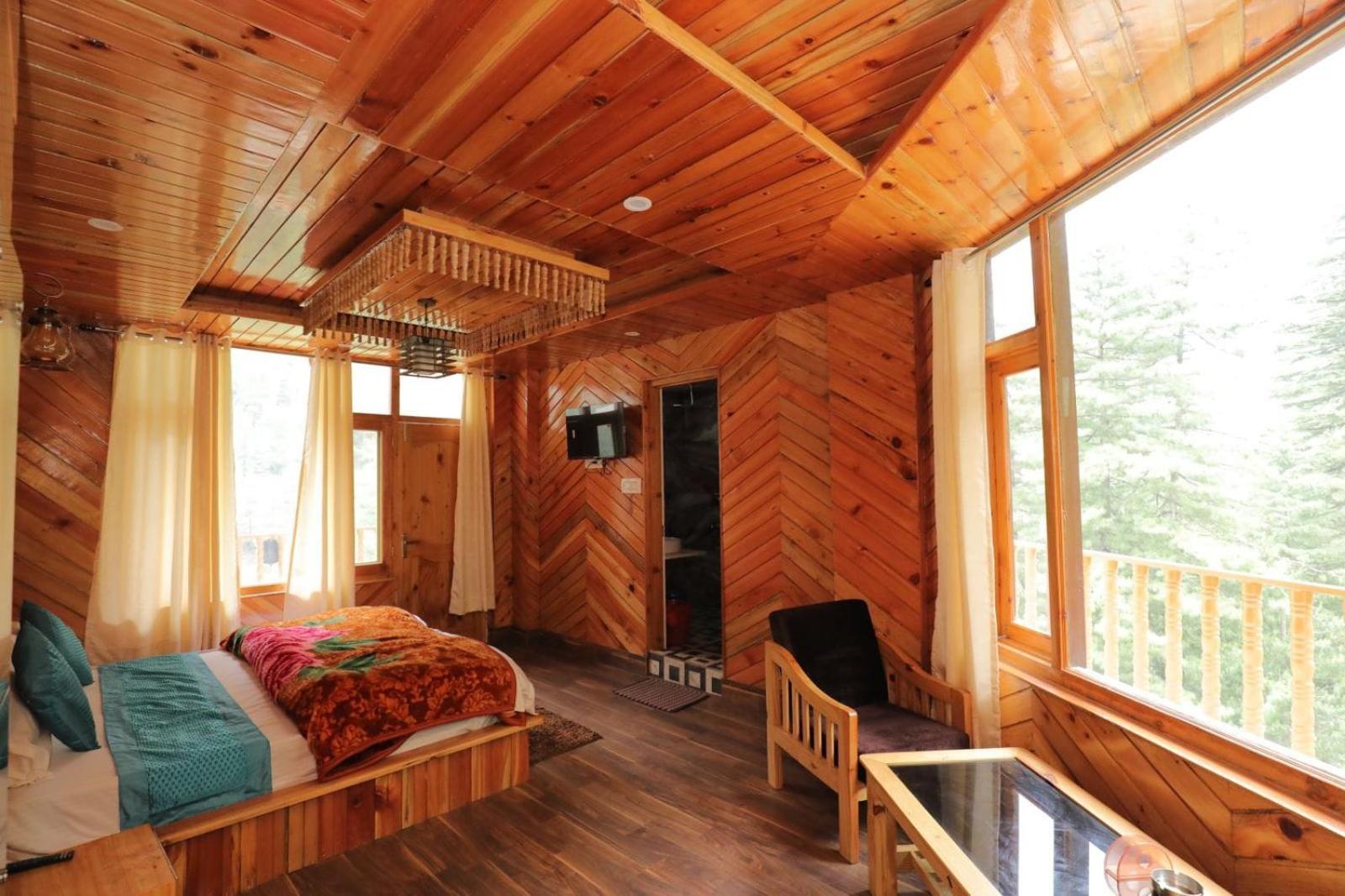 Shangri-La Rooms & Restaurant Kasol Luaran gambar